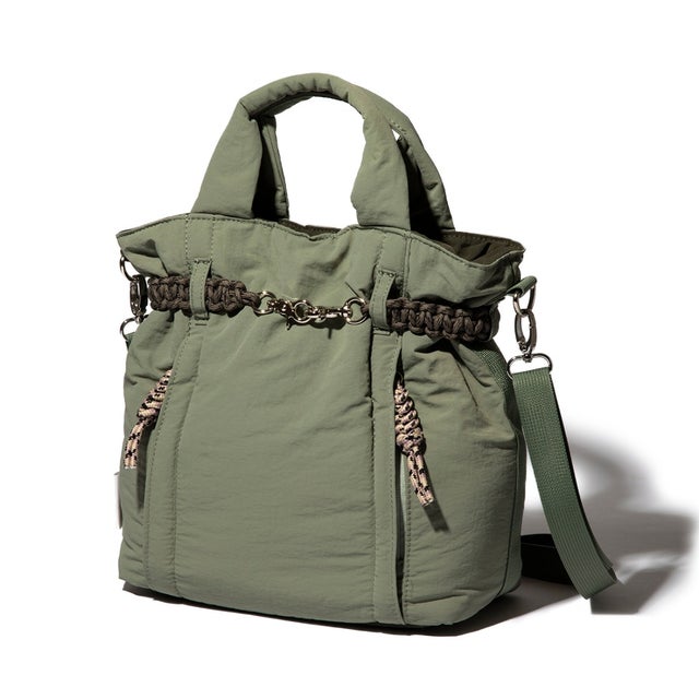 ナイロンコードベルトトート（Nylon Cord Belt Tote） （GREEN）