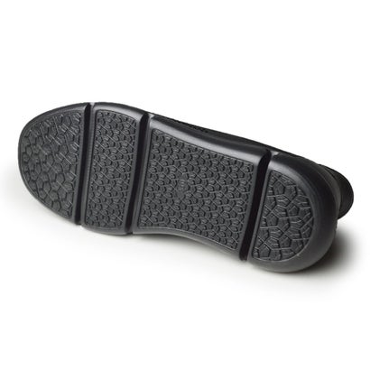 コア クッション CORE CUSHION メンズ スニーカー スリッポン コンフォートシューズ 軽量 防水 幅広 4E リカバリーシューズ 靴 ハンズフリー スリップイン ウォーキング 着脱簡単 衝撃吸収 靴 （ブラック）｜詳細画像