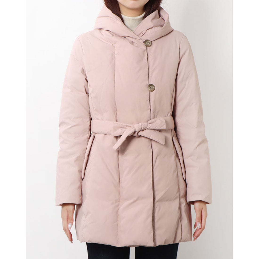 コルディア アウトレット CORDIER Outlet ベルト付きダウンコート 