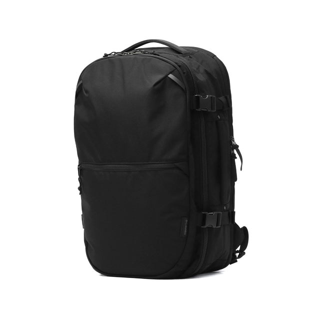 リュック メンズ レディース 大容量 旅行 高耐久 2層 撥水 PCスリーブ タブレットスリーブ ナイロン 40L 15inch A3 Tyger Brook 40Lトラベルバックパック PU7261 （Black）