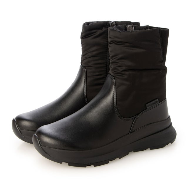 レディース ウィンターシューズ サップランド W 26FW サップランドフォーディーヴァサイドジップWPOHI YL6290 （Black）