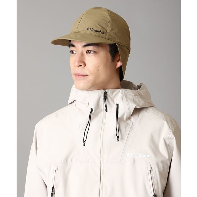 / カーボンロックインフィニティイヤーフラップキャップ /（Flax）