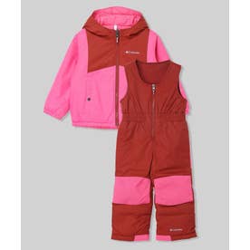 Columbia 子ども用ジャケットとオーバーオールセット　100サイズ コロンビア Columbia Columbia/ キッズアイテム/ ダブルフレークII