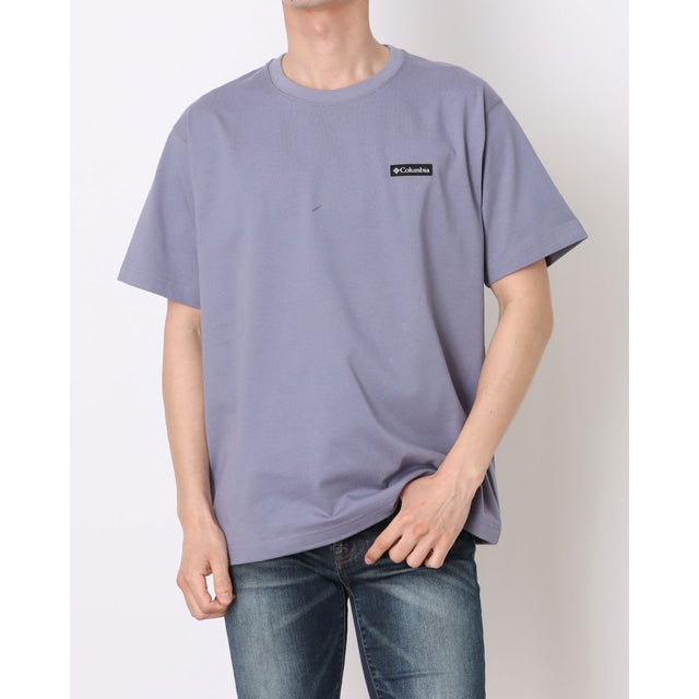 メンズ トレッキング 半袖Tシャツ SMU スリーピービュートグラフィックショートスリーブTシャツ PM0992 （New Moon）