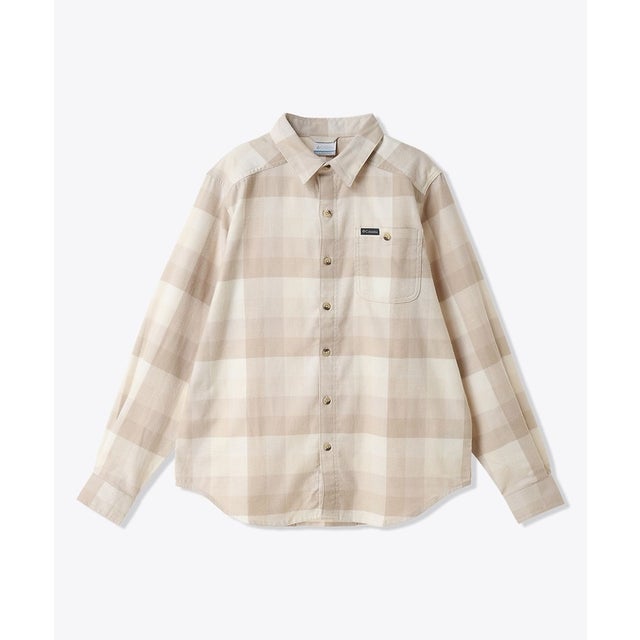 /メンズ/コーネルウッズフランネルロングスリーブシャツ （Dark Stone Multi Buffalo Check）