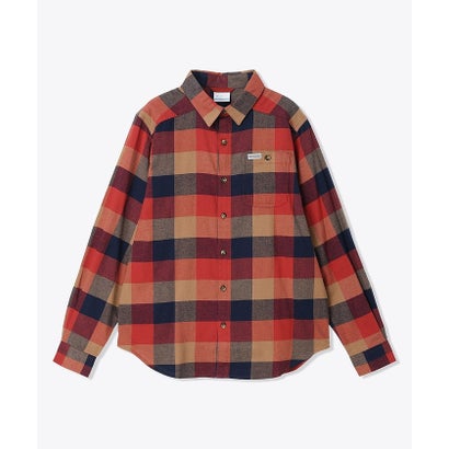 コロンビア/メンズ/コーネルウッズフランネルロングスリーブシャツ （Coll Navy Multi Buffalo Check）｜詳細画像