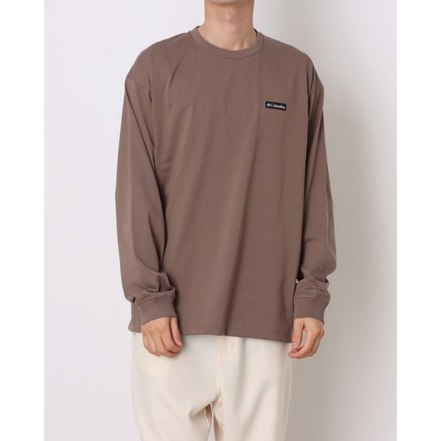 メンズ トレッキング 長袖Tシャツ ニューファウンドガーデンロングスリーブTシャツ PM1487 （Iron）