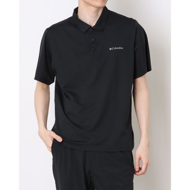 メンズ トレッキング 半袖シャツ ビヨンドピークポロシャツ XE2196 （Black）