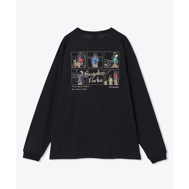 /メンズ/ロストブルックロングスリーブTシャツ （Black）