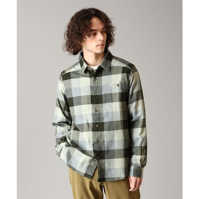 コーネルウッズフランネルロングスリーブシャツ （Sedona Sage Multi Buffalo）