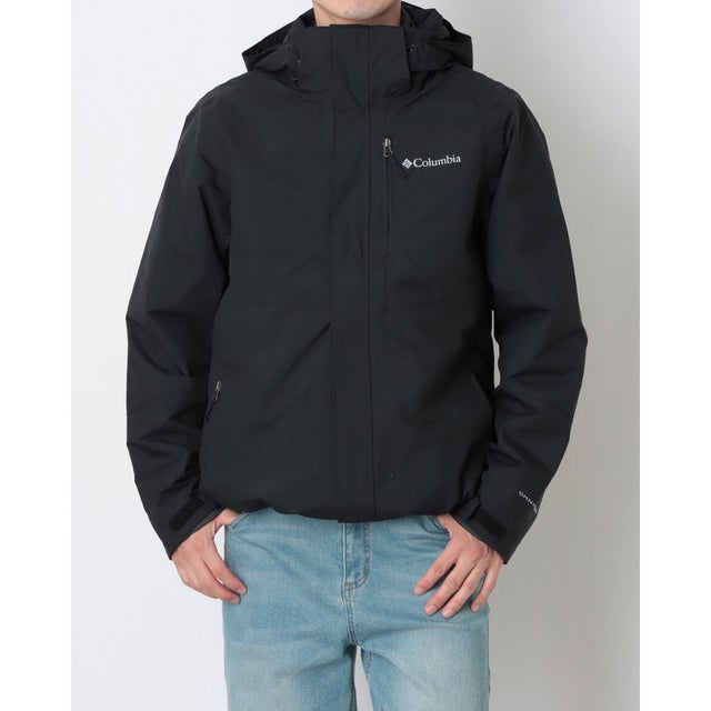 メンズ トレッキング 中綿ジャケット インターチェンジ エレメントブロッカーIIIインターチェンジジャケット WE3892 （Black）