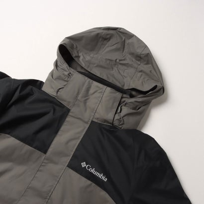 メンズ トレッキング ソフトシェルジャケット インターチェンジ ウォータータイトインターチェンジジャケット WE6690 （City Grey Black）｜詳細画像