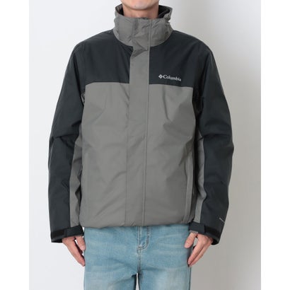 メンズ トレッキング ソフトシェルジャケット インターチェンジ ウォータータイトインターチェンジジャケット WE6690 （City Grey Black）｜詳細画像