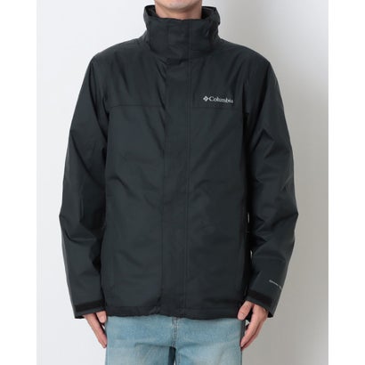 メンズ トレッキング ソフトシェルジャケット インターチェンジ ウォータータイトインターチェンジジャケット WE6690 （Black）｜詳細画像