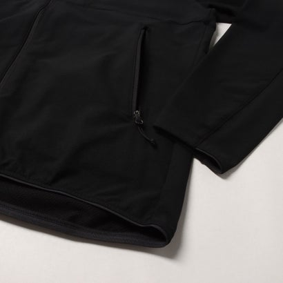 メンズ トレッキング ソフトシェルジャケット HIKE ライトキャニオンミッドウェイトソフトシェルジャケット PG2030 （Black）｜詳細画像