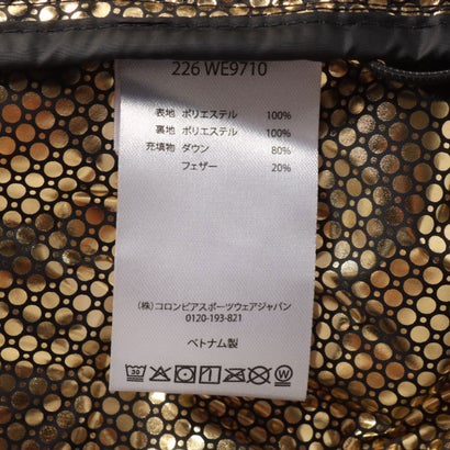 メンズ トレッキング ダウンジャケット オムニヒート グランドトレックIVダウンフーデッドジャケット WE9710 （Black）｜詳細画像