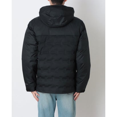 メンズ トレッキング ダウンジャケット オムニヒート グランドトレックIVダウンフーデッドジャケット WE9710 （Black）｜詳細画像