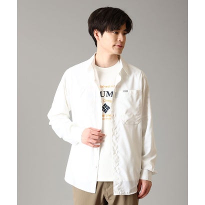コロンビア Columbia シルバーリッジユーティリティIIロングスリーブシャツ （White）｜詳細画像