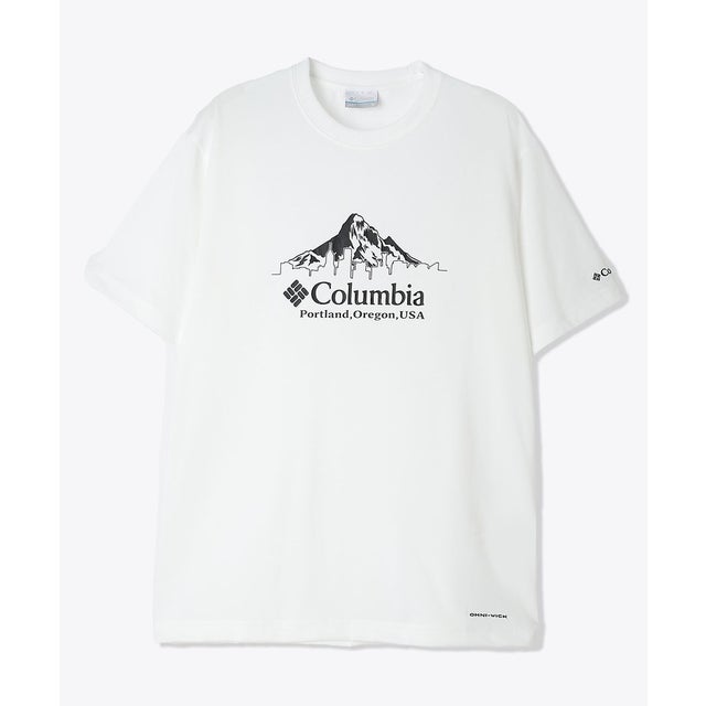 /メンズ/アーバンハイクグラフィックショートスリーブTシャツ （Sea Salt Front Print）