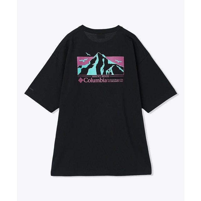 /メンズ/ロマビスタグラフィックショートスリーブTシャツ （Black）