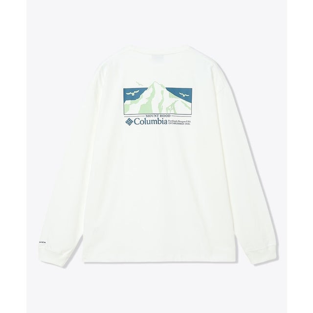 /メンズ/ロマビスタグラフィックロングスリーブTシャツ （Sea Salt）