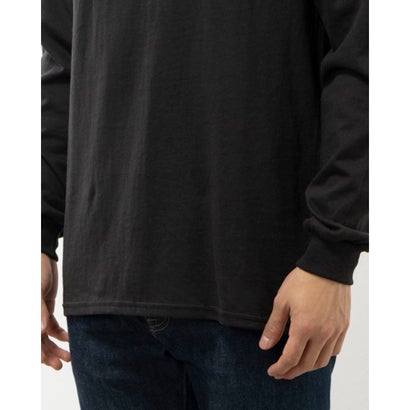 コロンビア Columbia ☆ALWAYS OUTSIDEバックプリントコットン100%長袖Tシャツ （ブラック）｜詳細画像