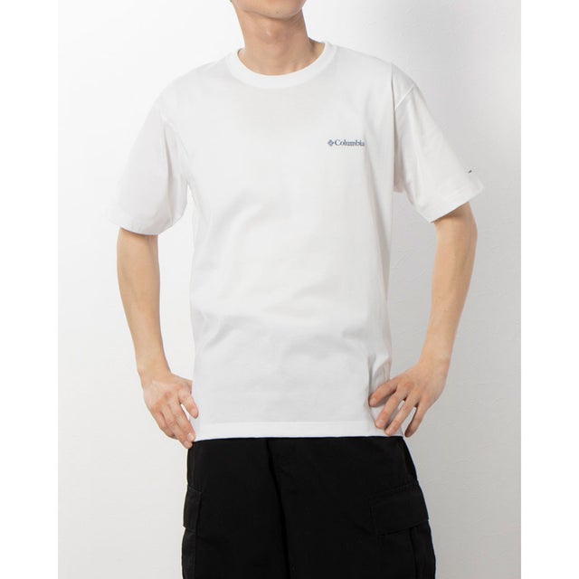 
                    メンズ アウトドア 半袖Tシャツ アーバンハイクショートスリーブティー PM0746 （White Gem）
