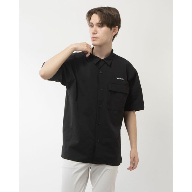 
                    メンズ アウトドア 半袖シャツ オウルリッジショートスリーブシャツ PM0631 （Black）