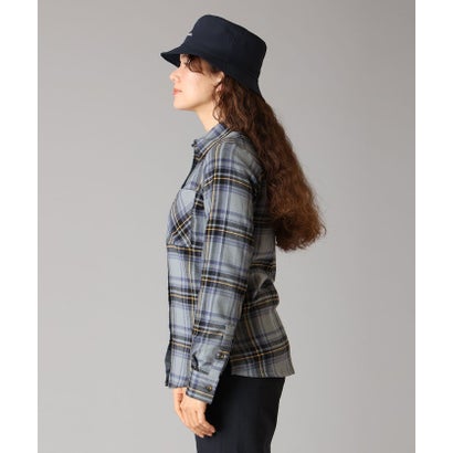 ウィメンズキャリコベイシンロングスリーブシャツ （Sedona Sage Textured Plaid）｜詳細画像
