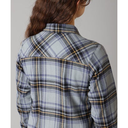 ウィメンズキャリコベイシンロングスリーブシャツ （Sedona Sage Textured Plaid）｜詳細画像