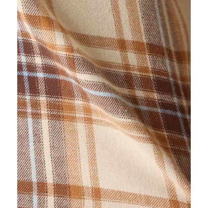 ウィメンズキャリコベイシンロングスリーブシャツ （Dark Stone Cozy Check）｜詳細画像