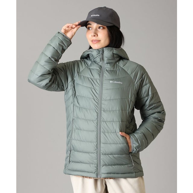 / ウィメンズパウダーライトIIフーデッドジャケット /（Sedona Sage）