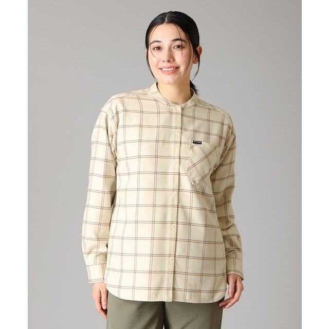 / ウィメンズアストリアトレールロングスリーブシャツ /（Stone Plaid）