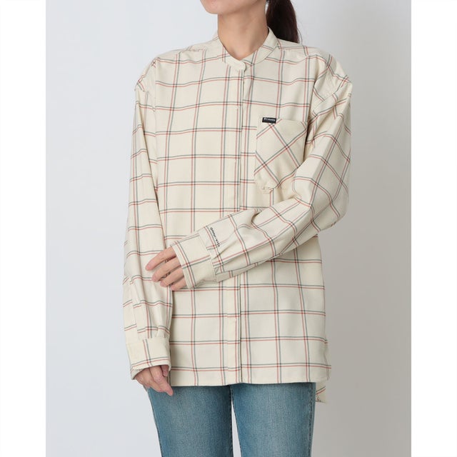 レディース トレッキング 長袖シャツ HIKE ウィメンズアストリアトレールロングスリーブシャツ PL5685 （Stone Plaid）