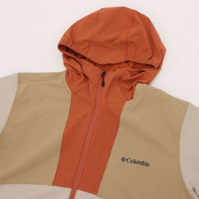 コロンビア Columbia レディース トレッキング ソフトシェルジャケット HIKE ウィメンズライトキャニオンミッドソフトシェルジャケット PL5682 （Fossil Multi）｜詳細画像