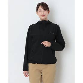 レディース トレッキング ソフトシェルジャケット HIKE ウィメンズライトキャニオンミッドソフトシェルジャケット PL5682 （Black）