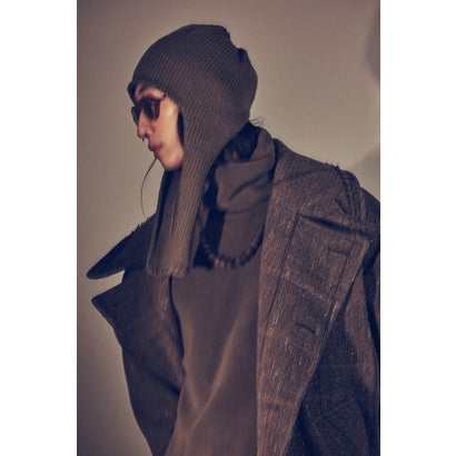 COAT SHETLAND WOOL CHECK （GRAY CHECK）｜詳細画像