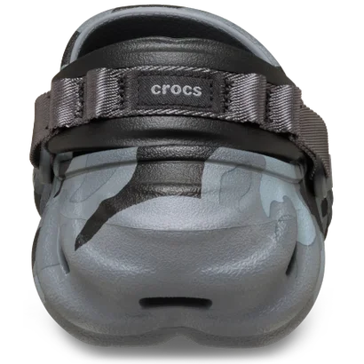 サンダル メンズ レディース エコー ダック カモ クロッグ 211981 crocs （グレー）｜詳細画像