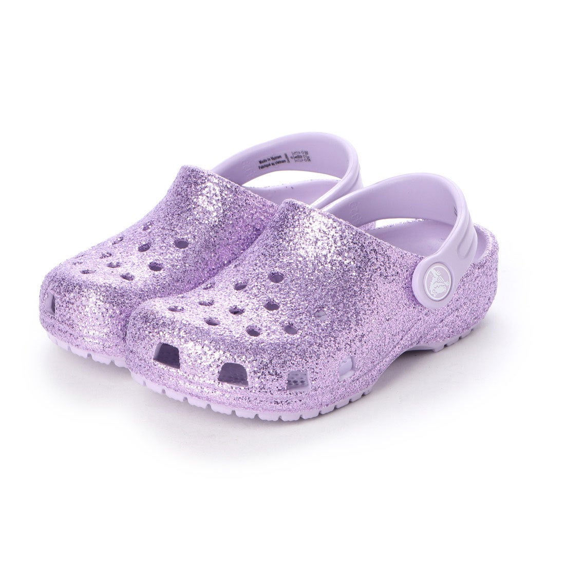 クロックス Crocs クロッグサンダル Classic Glitter Clog K Lavender 5441 530 靴 ファッション通販 ロコンド 自宅で試着 気軽に返品