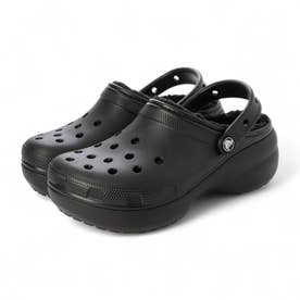 クロックス crocs CLASSIC PLATFORM LINED CLOG（クロックス