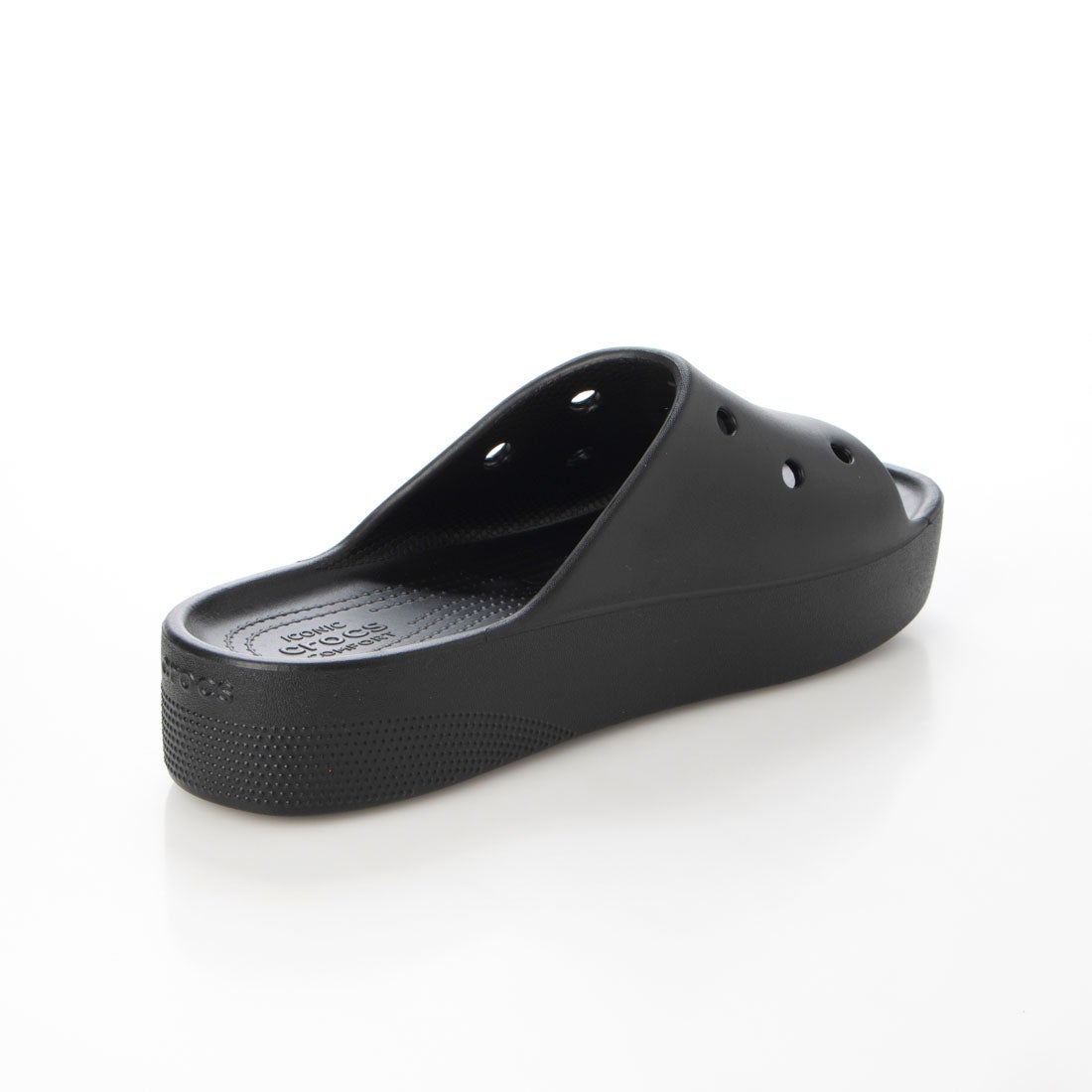 クロックス crocs レディース サンダル 厚底 クラシック プラットフォーム スライド 208180 (ブラック) -ファッション通販 ...