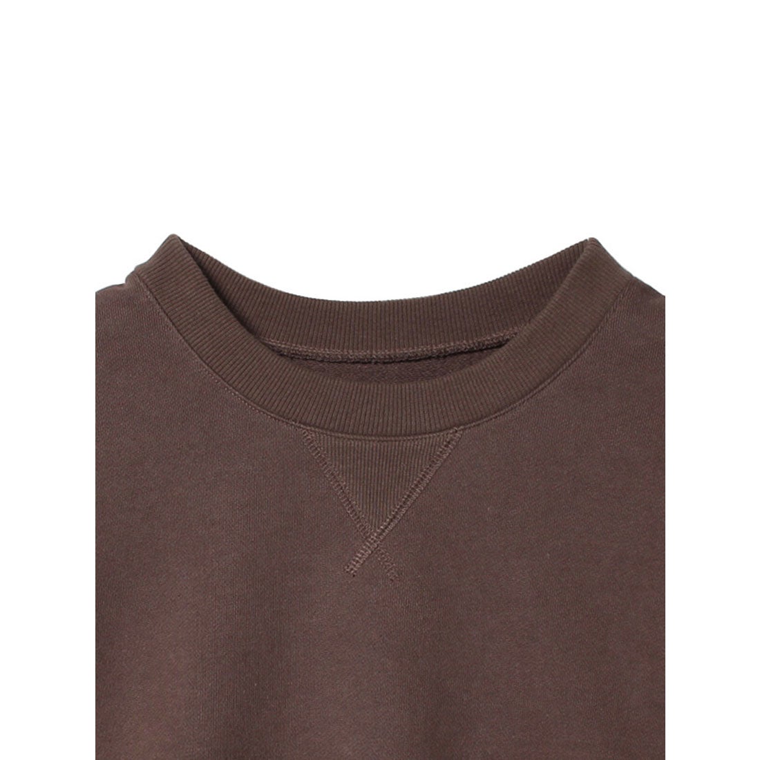 クレドナ CREDONA ショートボリュームスウェット （BROWN） -靴 
