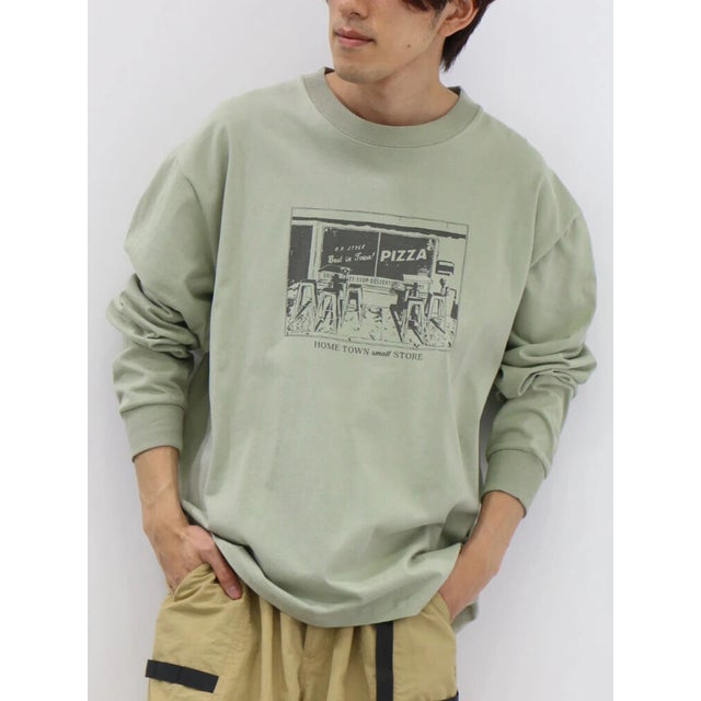 
                    HOME TOWN TEE （ライトグリーン）