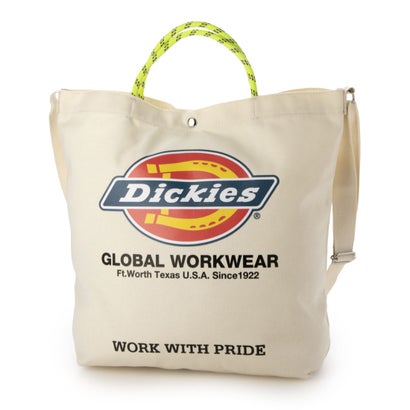 DK LOGO PRINT ROPE 2WAY SHOULDER （オフホワイト）｜詳細画像