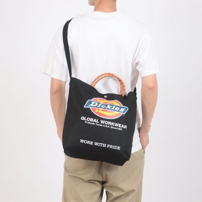 DK LOGO PRINT ROPE 2WAY SHOULDER （オフホワイト）｜詳細画像