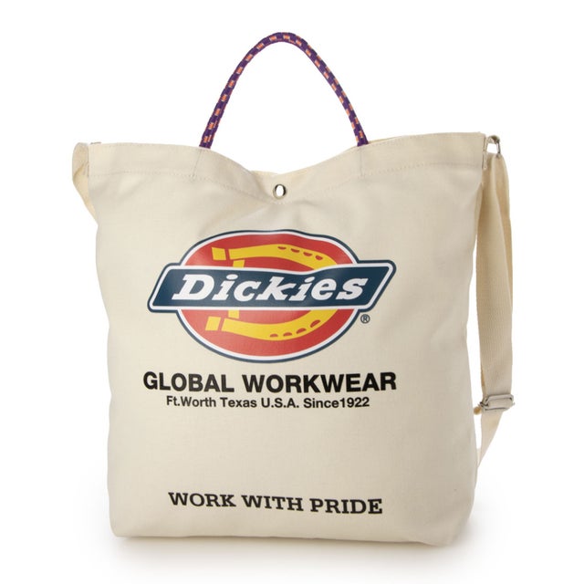 DK LOGO PRINT ROPE 2WAY SHOULDER （アイボリー）