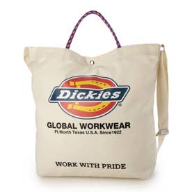 DK LOGO PRINT ROPE 2WAY SHOULDER （アイボリー）
