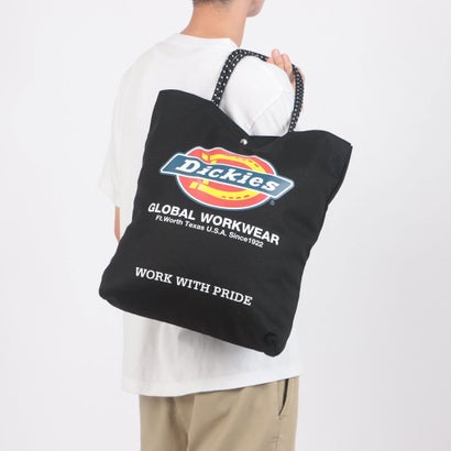 DK LOGO PRINT ROPE TOTE BAG （アイボリー）｜詳細画像
