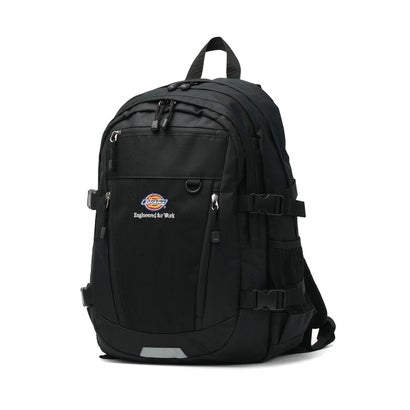 ディッキーズ Dickies リュック メンズ レディース リュックサック バックパック デイパック バッグ 2層 PC収納 背負い 軽量 デイリー B4 A4 DK EFW MESH PKT BACKPACK 80310600 （ブラック）｜詳細画像