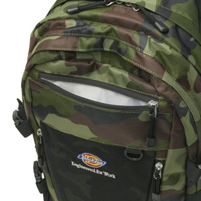 ディッキーズ Dickies リュック メンズ レディース リュックサック バックパック デイパック バッグ 2層 PC収納 背負い 軽量 デイリー B4 A4 DK EFW MESH PKT BACKPACK 80310600 （Mグレー）｜詳細画像